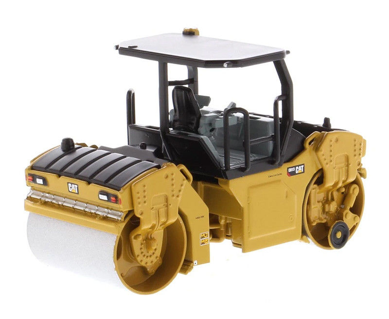 1 to 64 Scale Diecast Caterpillar CB-13 Vibratory Roller Open Cab Construction Model 85630