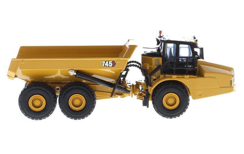CAT 745 Articulated Dump Truck Diecast 1:64 Scale Alloy Model Heavy Equipment Collectible