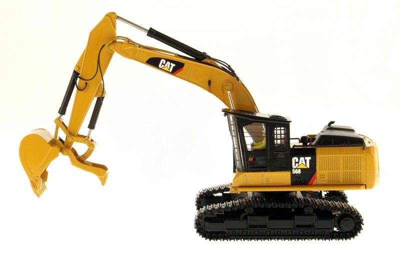 Diecast CAT 568 GF Road Builder 1 50 Scale Alloy Excavator Collectible  85923