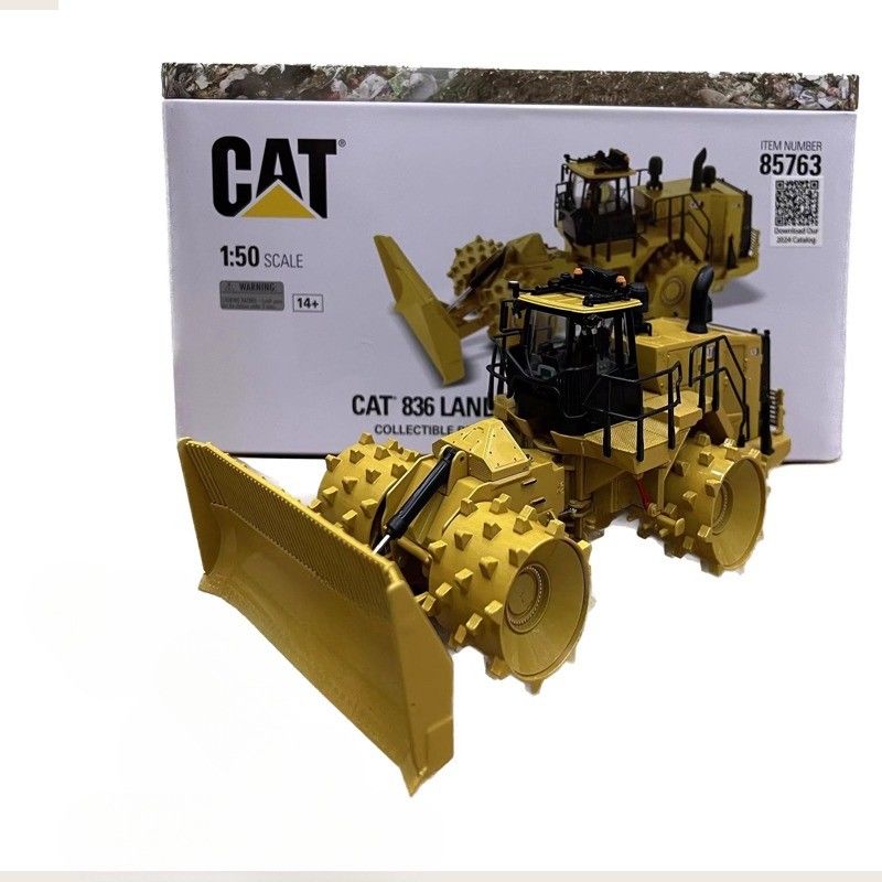 Cat 836 Landfill Compactor 1/50 Scale Diecast Alloy Construction Model Art 85763