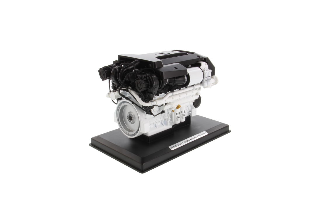 1/12 Scale CAT C32B Engine Generator Special Edition Alloy Model Caterpillar 85707