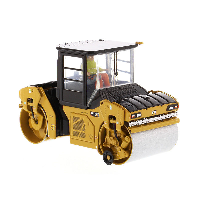 CAT CB-13 Road Roller Diecast Model 1/50 Scale Alloy Construction Vehicle Replica