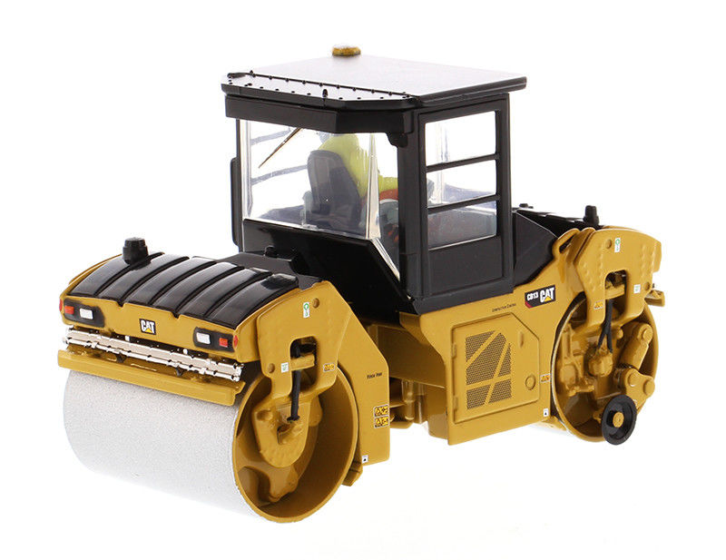 CAT CB-13 Road Roller Diecast Model 1/50 Scale Alloy Construction Vehicle Replica