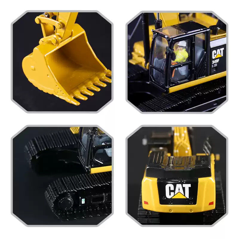 CAT 349F XL 1:50 Scale Diecast Alloy Excavator Model Caterpillar Construction Toy
