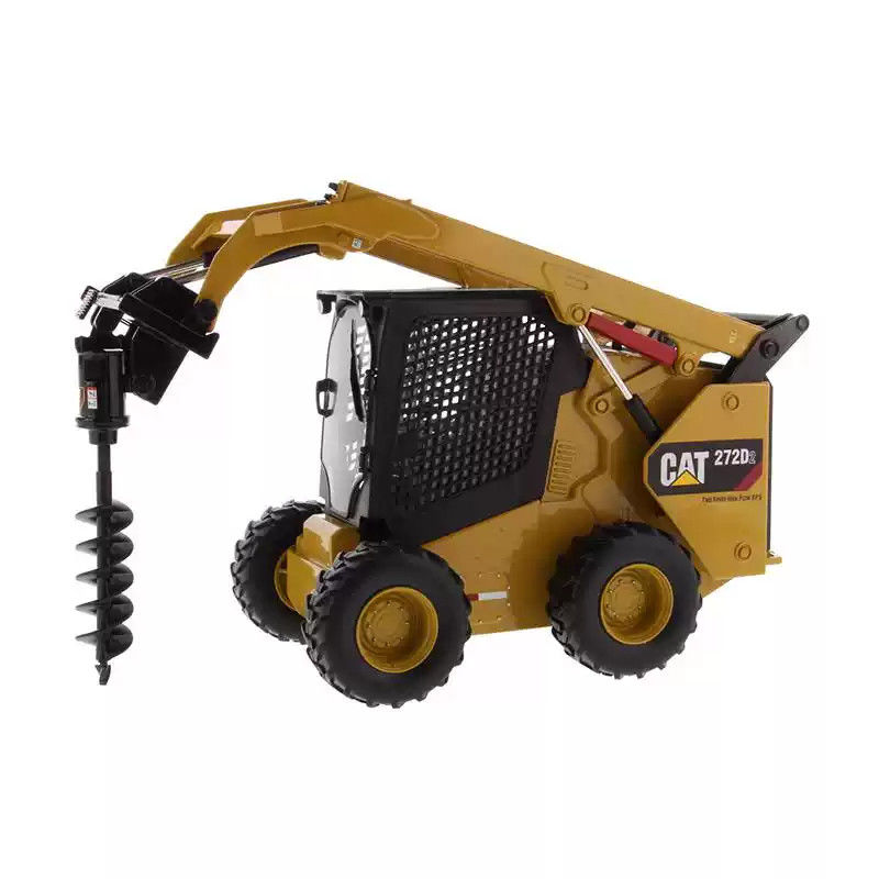 DM CAT 272D2 1:16 Scale Alloy Die-Cast Skid Steer Loader Model 85602 Collectible