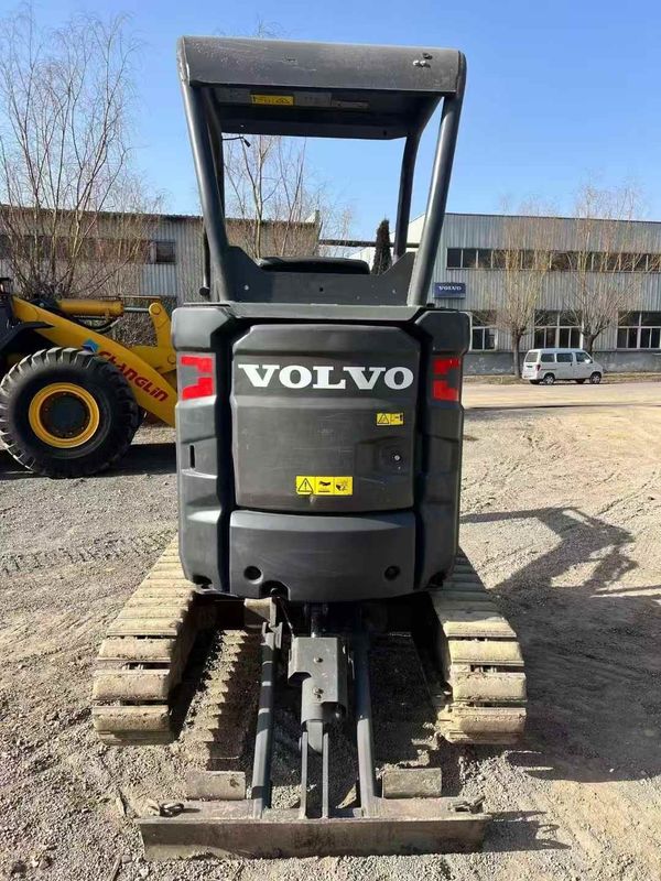 Used Volvo EC18 Mini Excavator 2020 920Hrs French Import Hydraulic Hammer Bucket