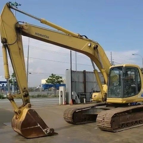 Used Komatsu PC200-6 Excavator with Refurbished Cummins Engine for Construction Mining