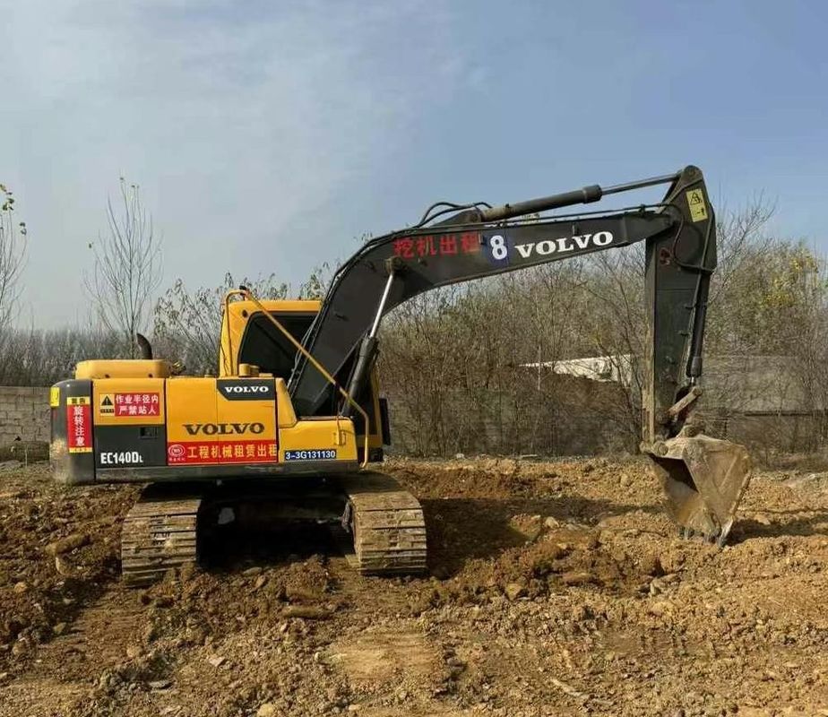 Used Volvo EC140 Excavator in Excellent Condition Ready for Quick Worldwide Shipping