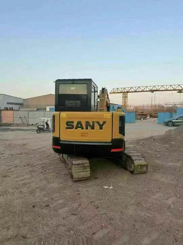 Used 2023 SANY SY60 Mini Excavator 500 Working Hours Full Maintenance for Landscaping