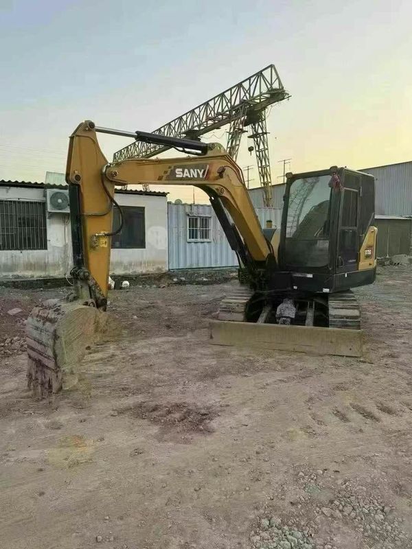 Used 2023 SANY SY60 Mini Excavator 500 Working Hours Full Maintenance for Landscaping