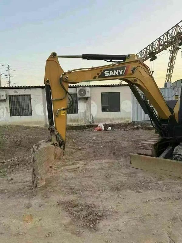 Used 2023 SANY SY60 Mini Excavator 500 Working Hours Full Maintenance for Landscaping