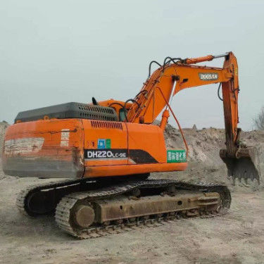 Quality Used Doosan DH220-9E 22Ton Excavator Full Service History Mining Construction Earthmoving
