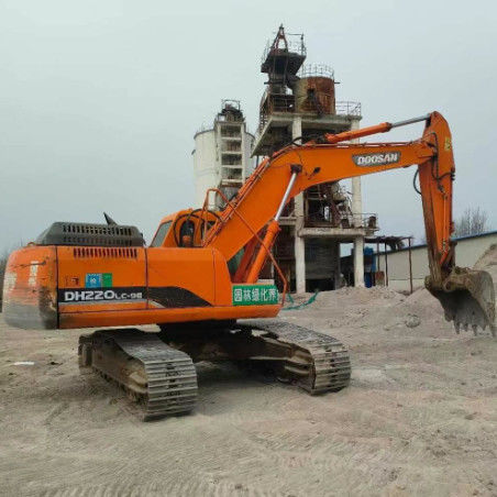 Quality Used Doosan DH220-9E 22Ton Excavator Full Service History Mining Construction Earthmoving