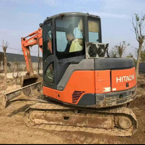 Used Hitachi ZX60-3F Mini Excavator 6 Ton Low Hours Full Service Construction Landscaping