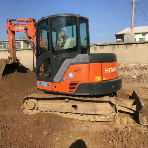 Used Hitachi ZX65U Mini Excavator 6.5 Ton Low Hours for Construction Landscaping Utility