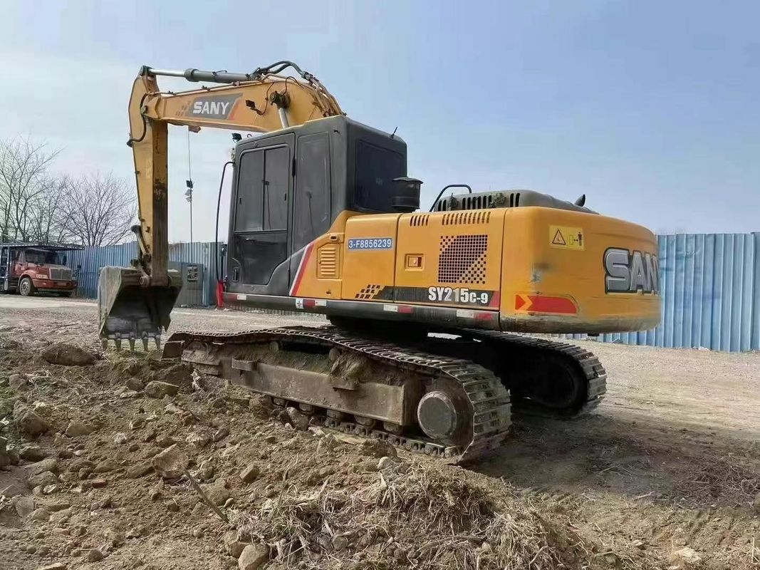 Used SANY SY215C 21.5 Ton Excavator for Mining Construction and Earthmoving Equipment
