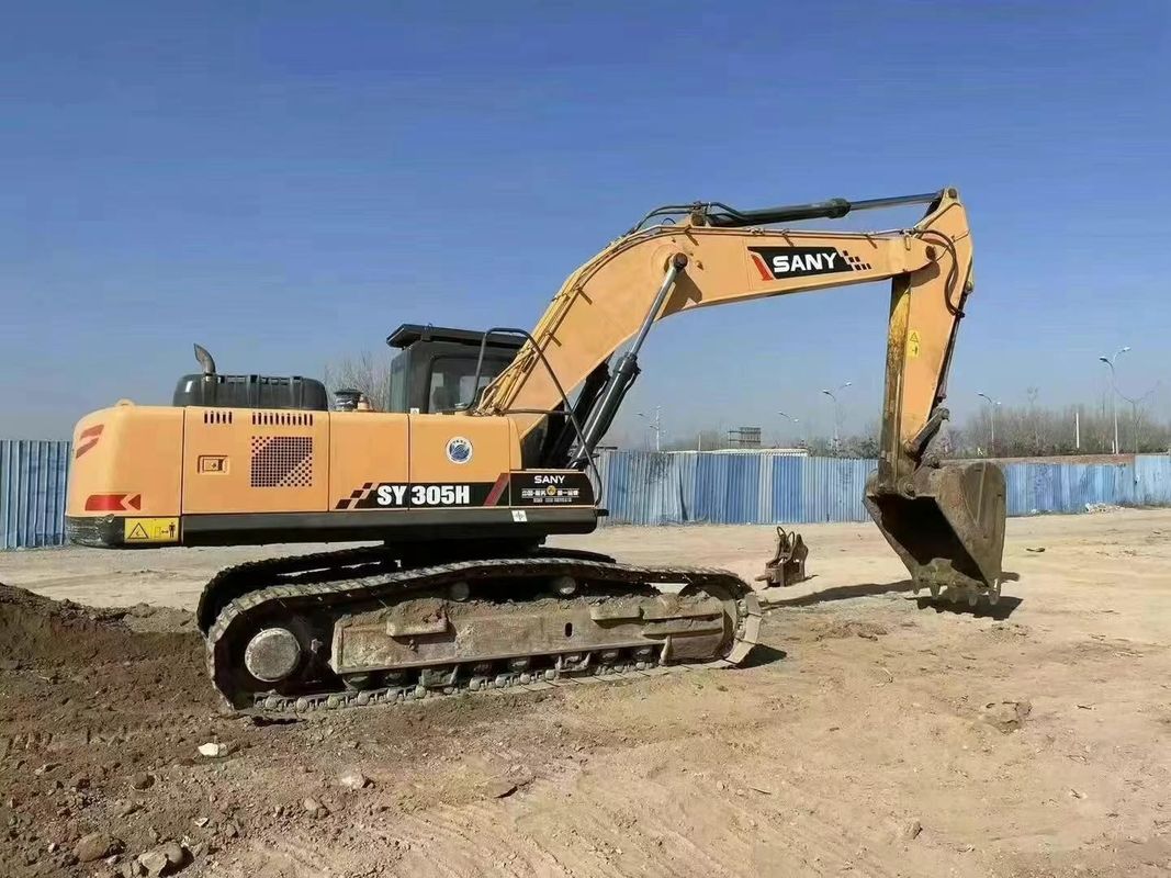 Used SANY 305H Excavator 30 5 Ton Capacity Service History Mining Construction Earthmoving