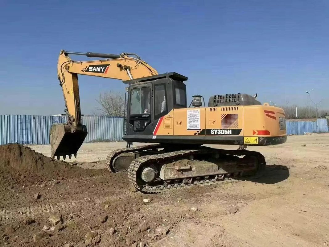 Used SANY 305H Excavator 30 5 Ton Capacity Service History Mining Construction Earthmoving