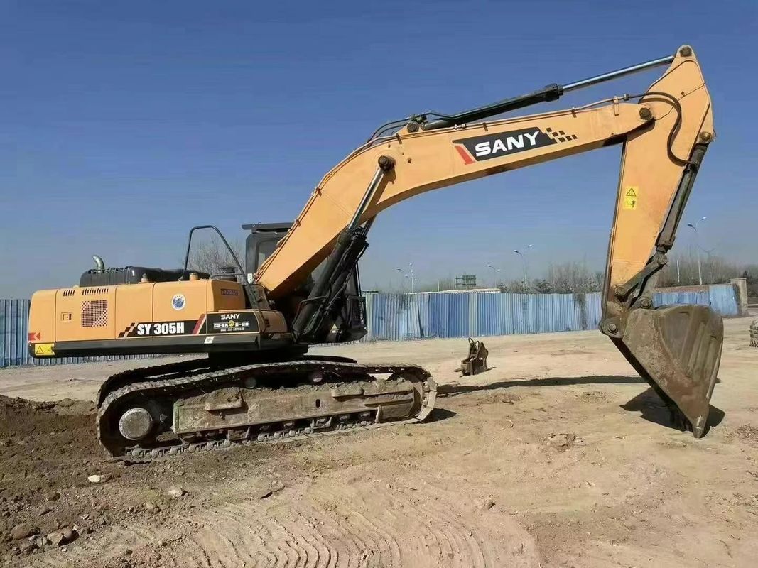 Used SANY 305H Excavator 30 5 Ton Capacity Service History Mining Construction Earthmoving