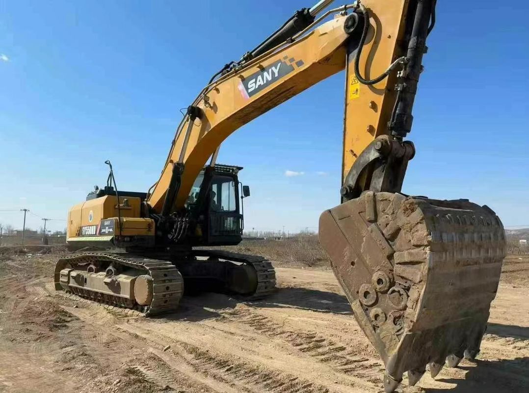 Used 2020 SANY SY550HD 55 Ton Excavator with Full Service CE ISO Certified Performance