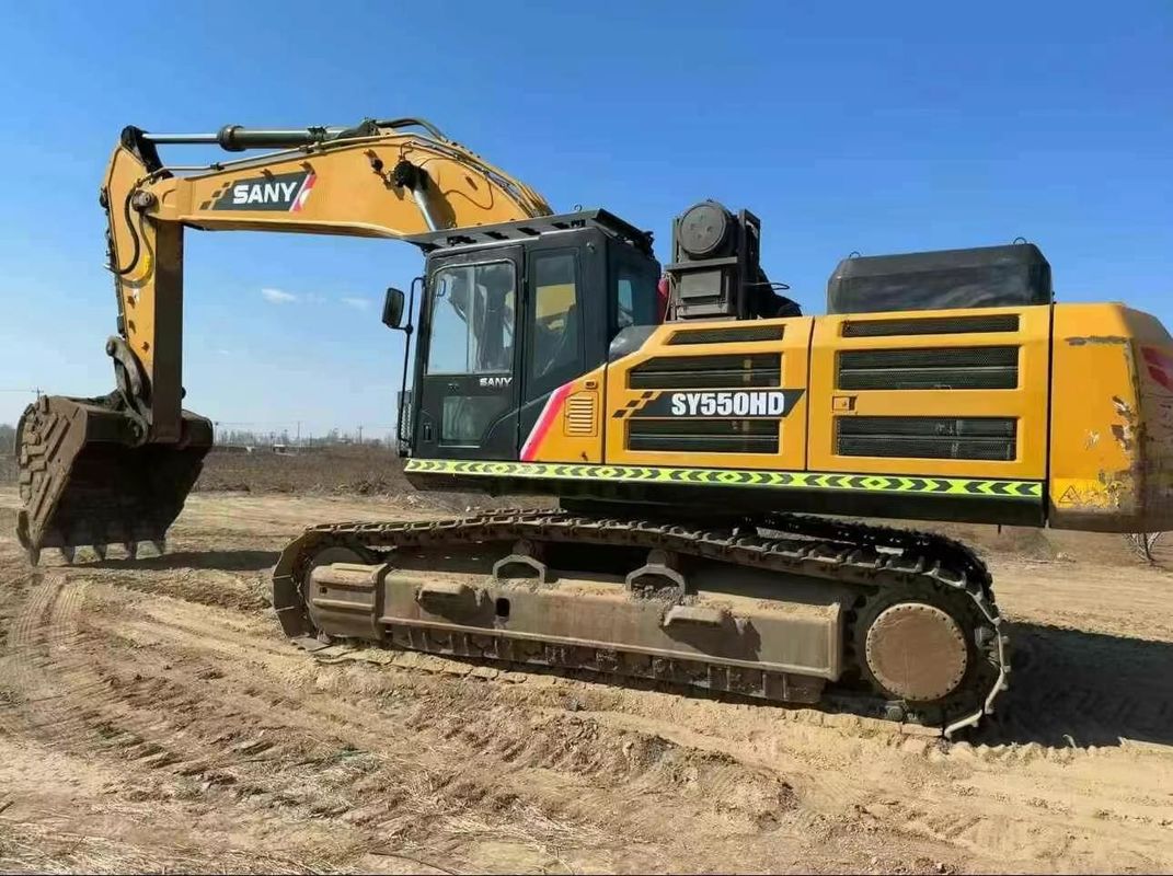 Used 2020 SANY SY550HD 55 Ton Excavator with Full Service CE ISO Certified Performance