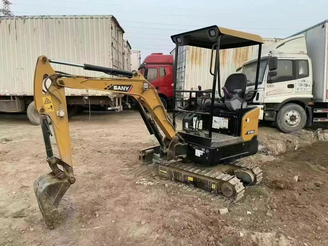 2021 SANY SY16C Compact Mini Excavator 1.6 Ton 3000 Hours CE ISO Landscaping Utility