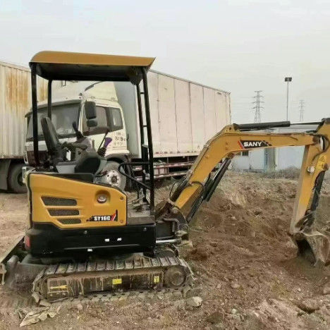 2021 SANY SY16C Compact Mini Excavator 1.6 Ton 3000 Hours CE ISO Landscaping Utility