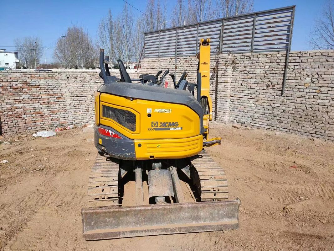 Used 2022 XCMG XE26U Mini Excavator 2.6T Well Maintained CE ISO Landscaping Utility