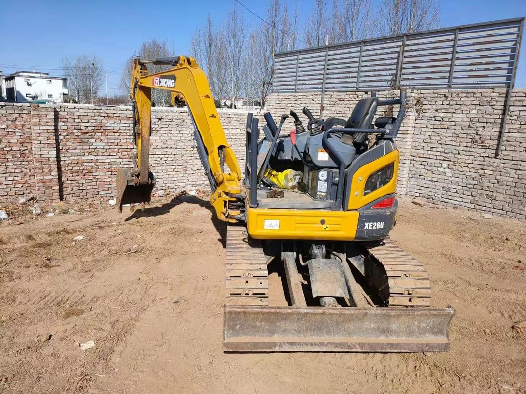 Used 2022 XCMG XE26U Mini Excavator 2.6T Well Maintained CE ISO Landscaping Utility