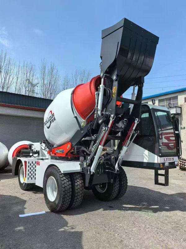 Luzun 8m³ Ready Mix Concrete Mixer Truck Diesel Engine CE ISO Certified High Performance