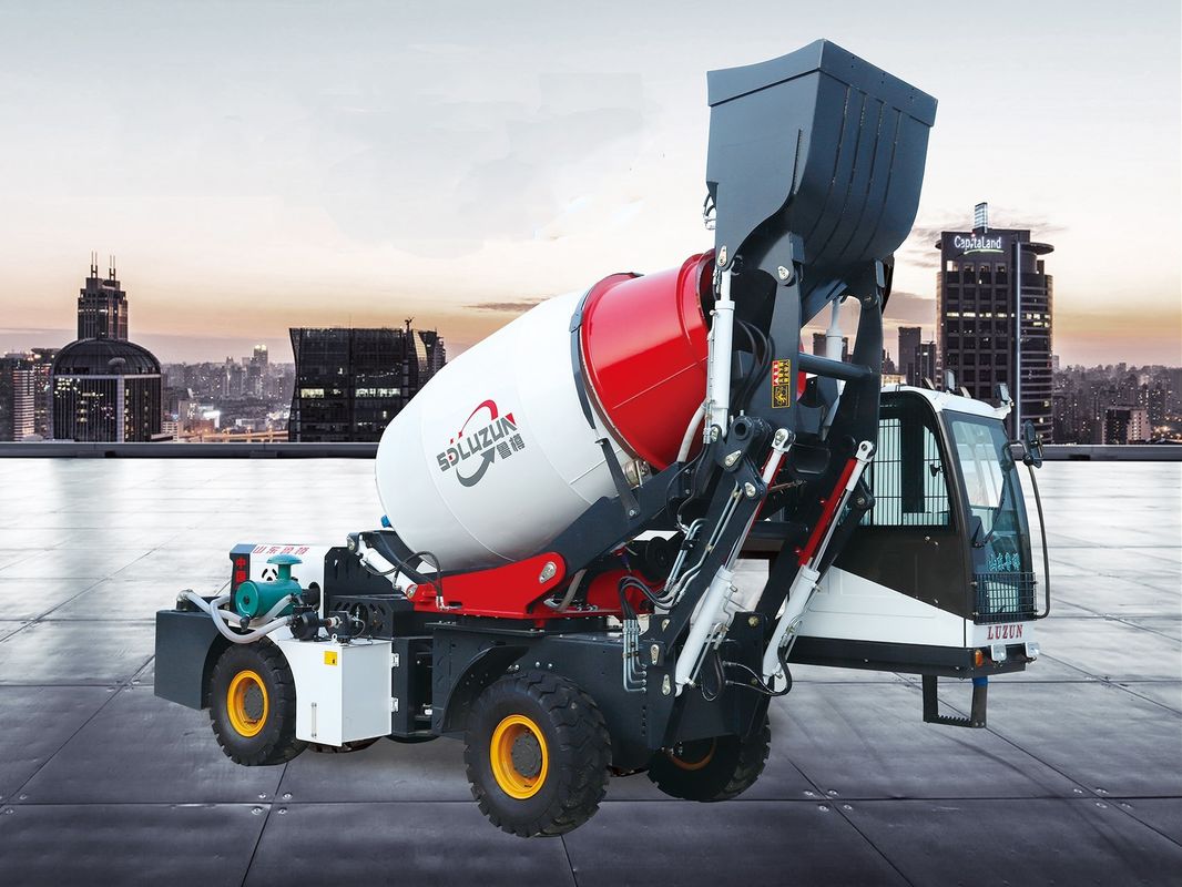 Luzun 8m³ Ready Mix Concrete Mixer Truck Diesel Engine CE ISO Certified High Performance