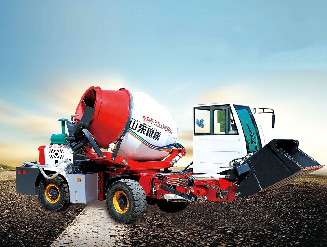 Luzun 8m³ Ready Mix Concrete Mixer Truck Diesel Engine CE ISO Certified High Performance
