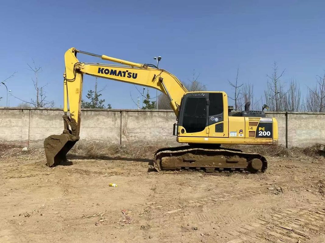 High-Performance Used Komatsu PC200-8M0 20Ton Excavator for Construction Projects
