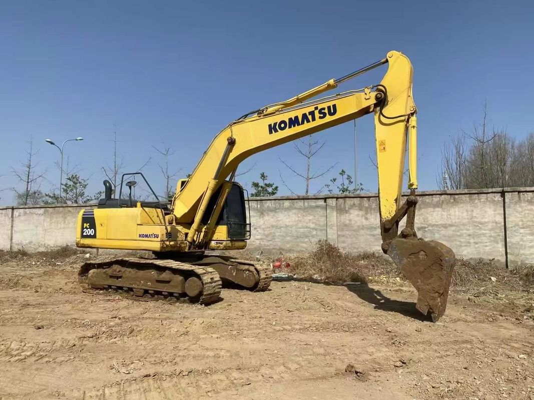 High-Performance Used Komatsu PC200-8M0 20Ton Excavator for Construction Projects