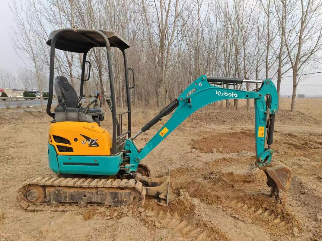 Used Kubota U17 Mini Excavator 1.7 Ton Well Maintained CE ISO for Landscaping Utility