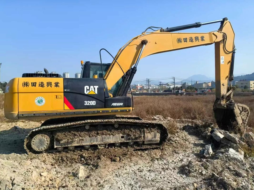 Used Caterpillar 320D Excavator 20 Ton Capacity Full Service History CE ISO Certified