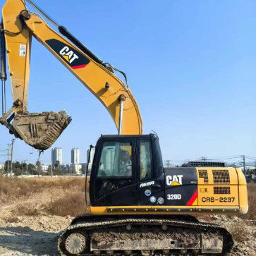 Used Caterpillar 320D Excavator 20 Ton Capacity Full Service History CE ISO Certified