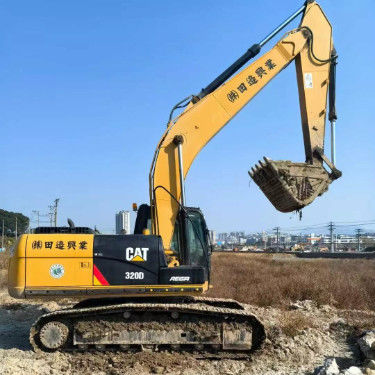 Used Caterpillar 320D Excavator 20 Ton Capacity Full Service History CE ISO Certified