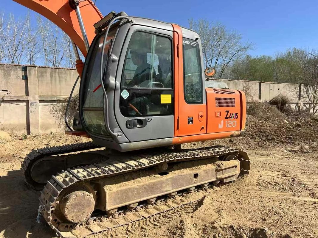 Used Hitachi ZAXIS 120 Excavator 12Ton Capacity Full Service History Construction Mining