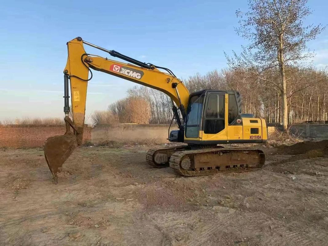 Used XCMG XE150DA Excavator 15 Ton Heavy Duty Machine for Construction Mining Earthmoving