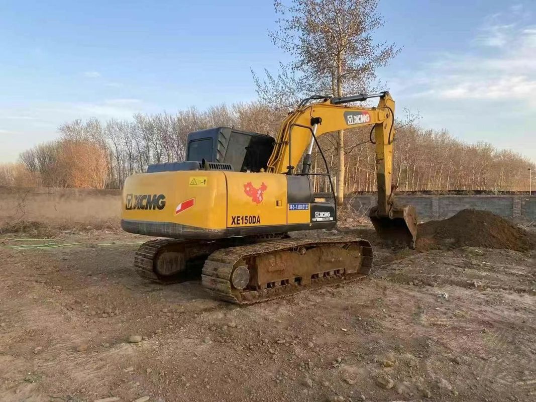 Used XCMG XE150DA Excavator 15 Ton Heavy Duty Machine for Construction Mining Earthmoving