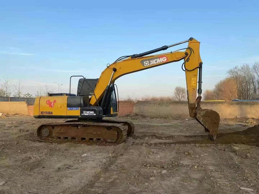 Used XCMG XE150DA Excavator 15 Ton Heavy Duty Machine for Construction Mining Earthmoving