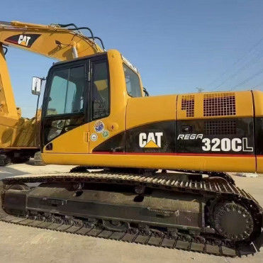 Used CAT 320C L Excavator 5-5km/h Travel Speed 6-4L Engine Displacement Performance