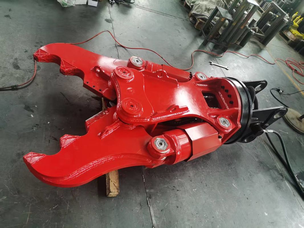 Customize Heavy Duty 08A Hydraulic Shear for 10-15 Ton Excavators Concrete Pipe Cutting