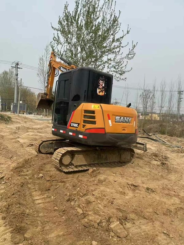 Used Sany 60C Excavator Low Hours Good Condition Competitive Price Ready for Export
