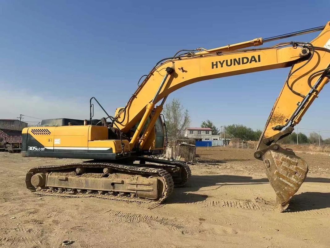 Used Hyundai 305LC-9T Excavator Reliable Condition for Heavy Construction Work Excavator
