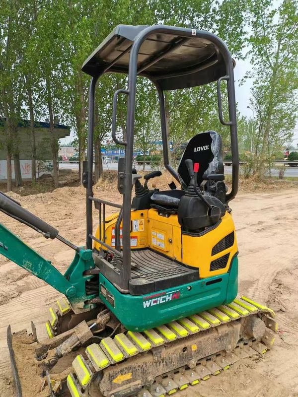 Used Lovol FR18E2-U Mini Excavator in Good Condition for Construction Projects