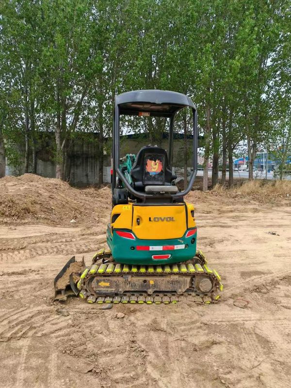 Used Lovol FR18E2-U Mini Excavator in Good Condition for Construction Projects