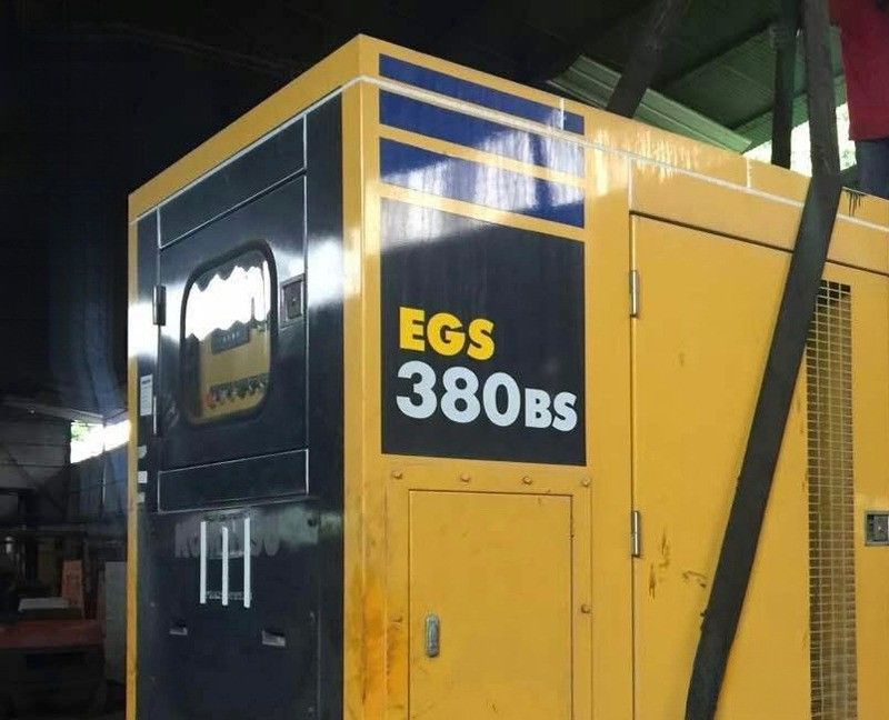 Komatsu EGS380BS 1/50 Alloy Generator Engine Model Die-Cast Construction Machinery Collectible
