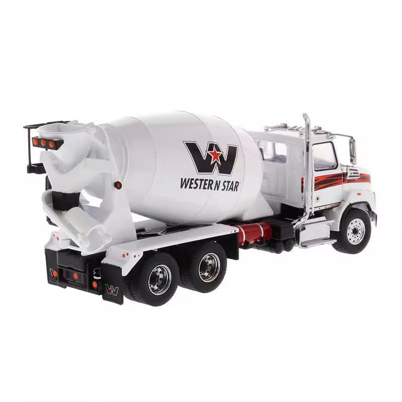 DM Western Star Mixer Truck 1/50 Diecast Cement Transport Model Vehicle Collectible